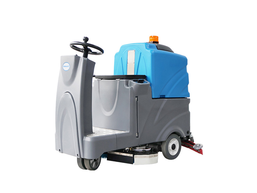 SJ85B Ride On Powered Double Brush Commercial Floor Scrubber