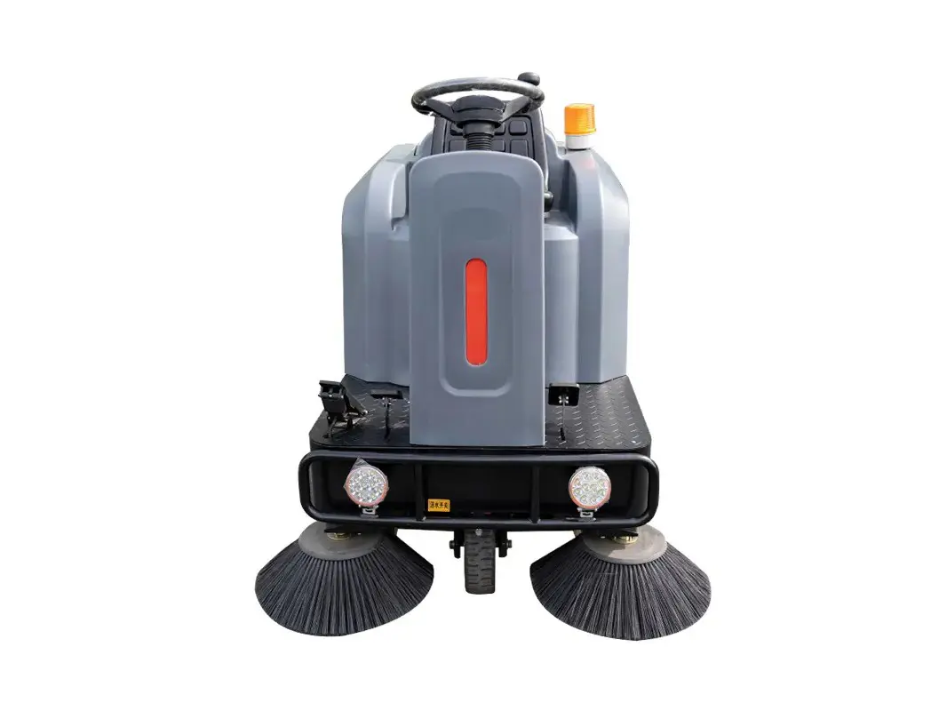 SJ1250 China Industrial Ride On Sweeper Driving Brush Cleaning Street