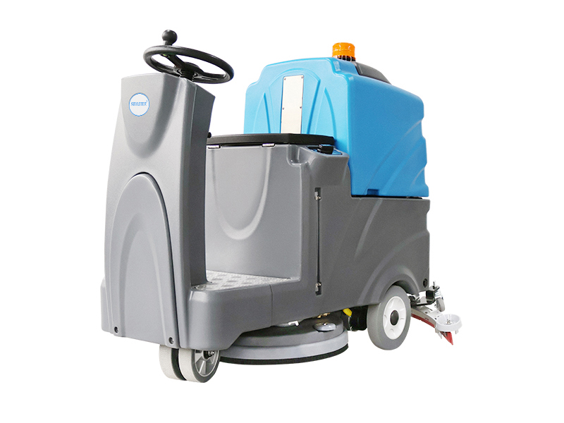 SJ85 Low Price Ride On Cleaning Machine Floor Scrubber for Warehouse