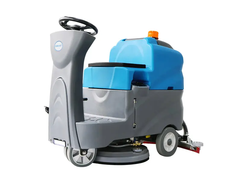 SJ70 New 70L Clean Water Tank Ride-On Industrial Floor Scrubber